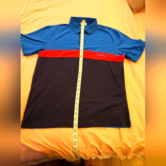 Blue and Red Polo‎ Shirt Front And Back Logos - Picture 1 of 6